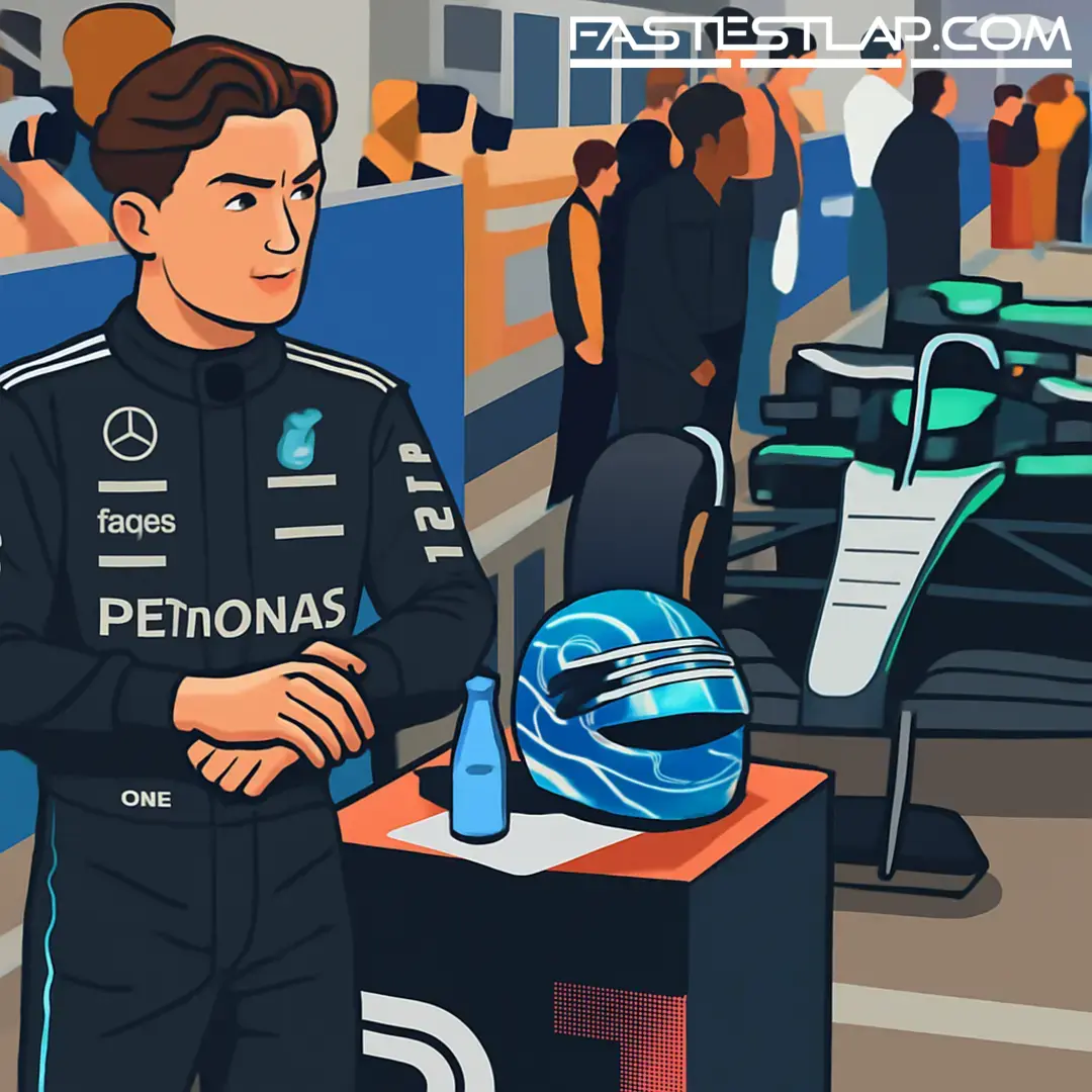 Sick, Slick, and Second: Russell Benches Bottas in Baku
